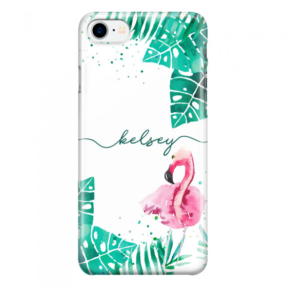 APPLE - iPhone 7 - 3D Snap Case - Flamingo Watercolor