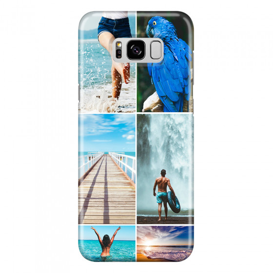 SAMSUNG - Galaxy S8 - 3D Snap Case - Collage of 6