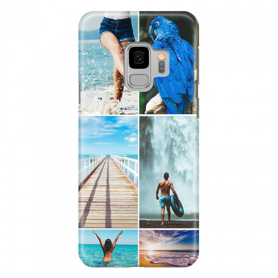 SAMSUNG - Galaxy S9 - 3D Snap Case - Collage of 6
