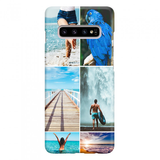 SAMSUNG - Galaxy S10 Plus - 3D Snap Case - Collage of 6