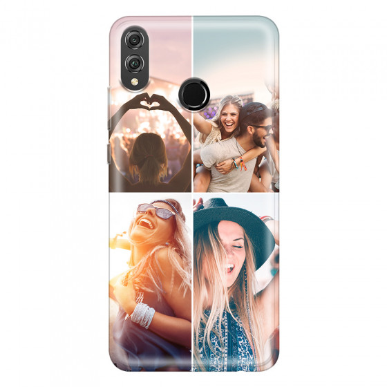 HONOR - Honor 8X - Soft Clear Case - Collage of 4