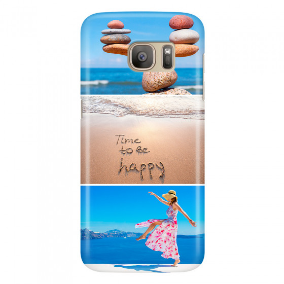 SAMSUNG - Galaxy S7 - 3D Snap Case - Collage of 3