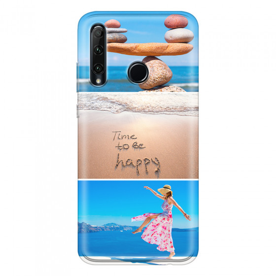 HONOR - Honor 20 lite - Soft Clear Case - Collage of 3