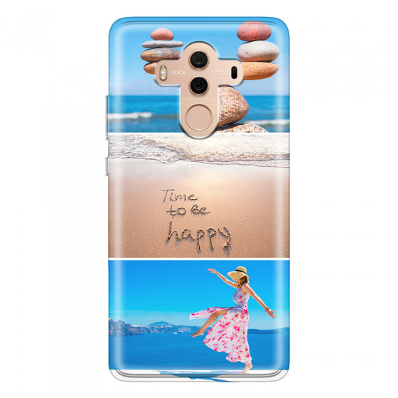 HUAWEI - Mate 10 Pro - Soft Clear Case - Collage of 3