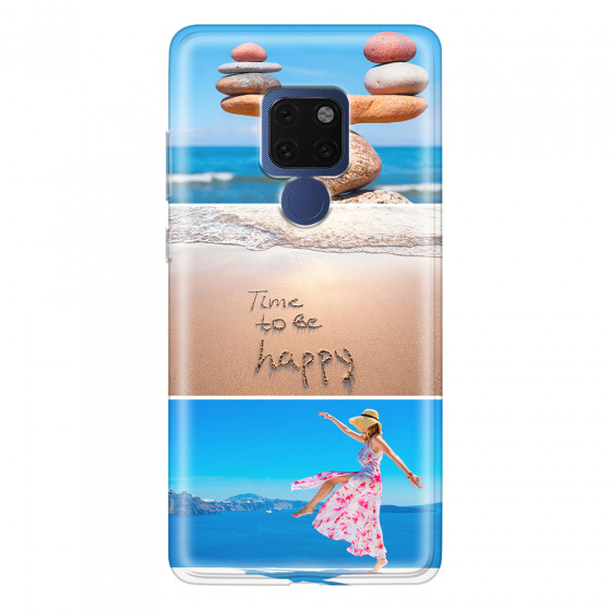 HUAWEI - Mate 20 - Soft Clear Case - Collage of 3