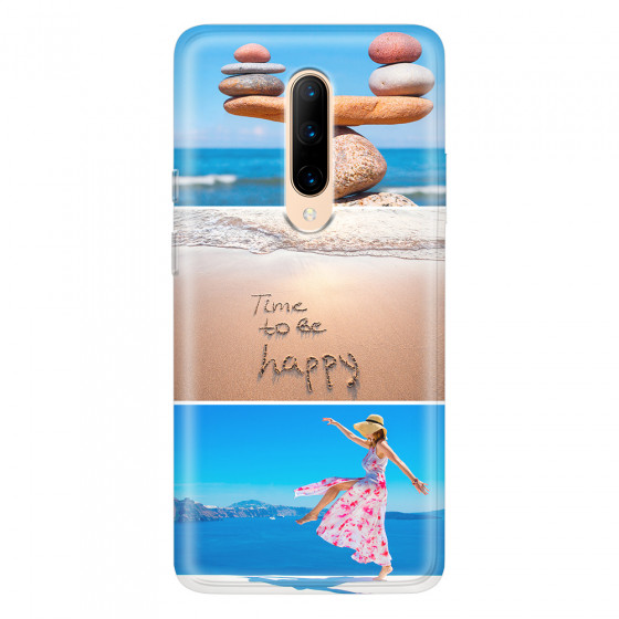 ONEPLUS - OnePlus 7 Pro - Soft Clear Case - Collage of 3