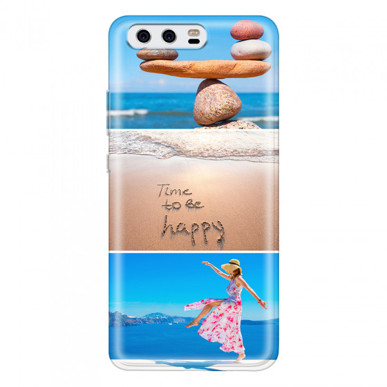 HUAWEI - P10 - Soft Clear Case - Collage of 3