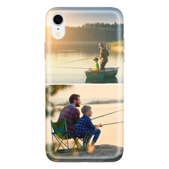 APPLE - iPhone XR - Soft Clear Case - Collage of 2