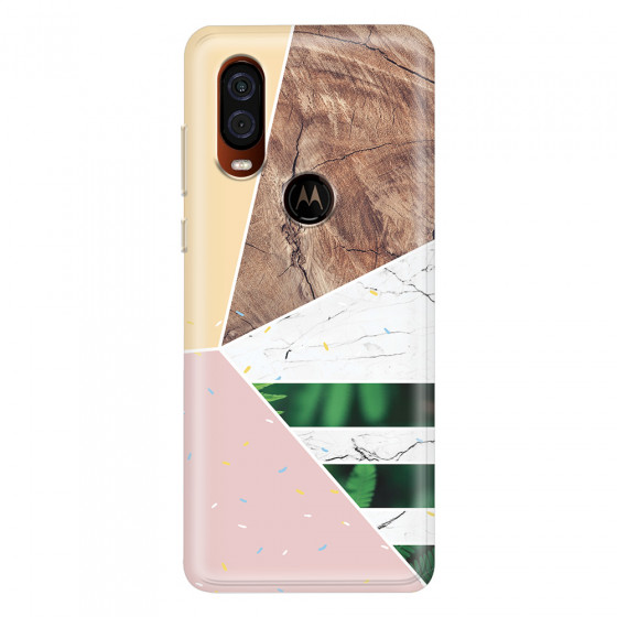 MOTOROLA by LENOVO - Moto One Vision - Soft Clear Case - Variations
