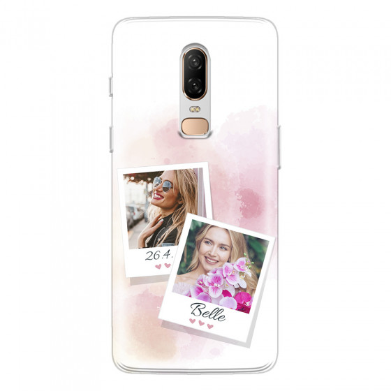 ONEPLUS - OnePlus 6 - Soft Clear Case - Soft Photo Palette