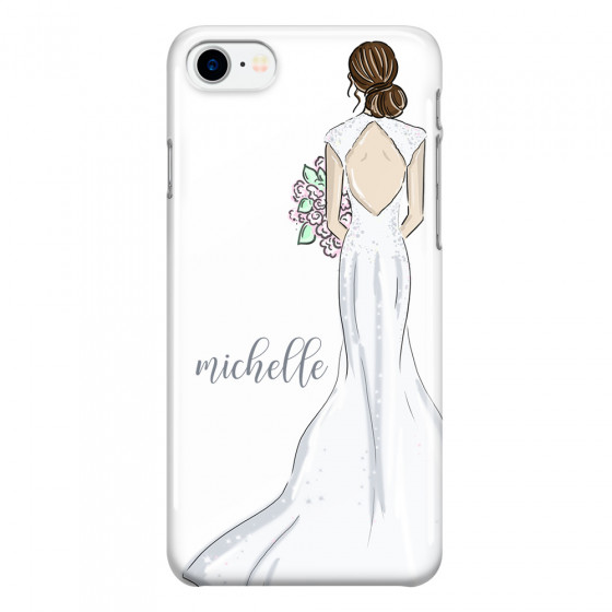 APPLE - iPhone 7 - 3D Snap Case - Bride To Be Brunette Dark