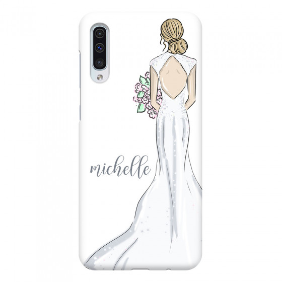 SAMSUNG - Galaxy A70 - 3D Snap Case - Bride To Be Blonde Dark