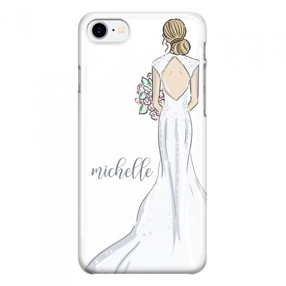 APPLE - iPhone 7 - 3D Snap Case - Bride To Be Blonde Dark