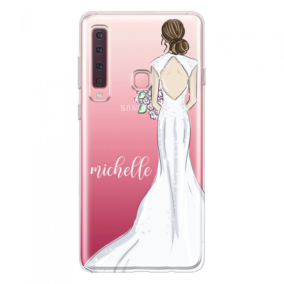 SAMSUNG - Galaxy A9 2018 - Soft Clear Case - Bride To Be Brunette
