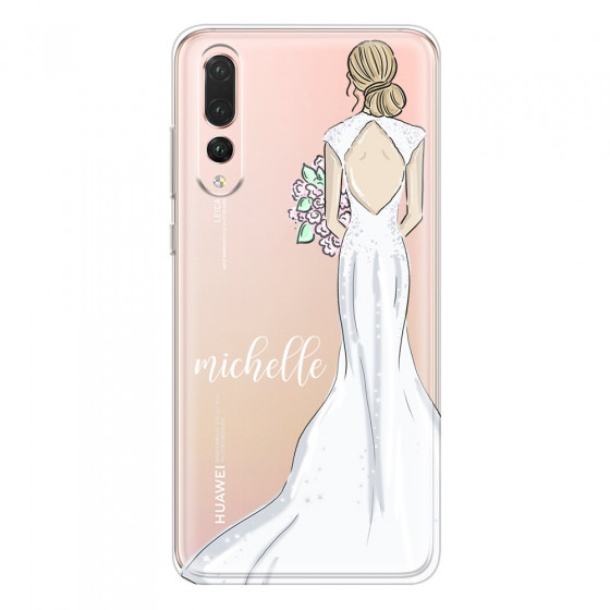 HUAWEI - P20 Pro - Soft Clear Case - Bride To Be Blonde