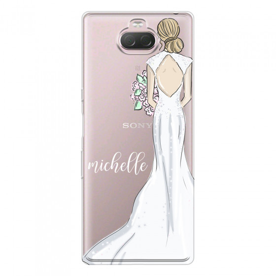 SONY - Sony 10 - Soft Clear Case - Bride To Be Blonde