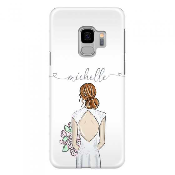 SAMSUNG - Galaxy S9 - 3D Snap Case - Bride To Be Redhead II. Dark
