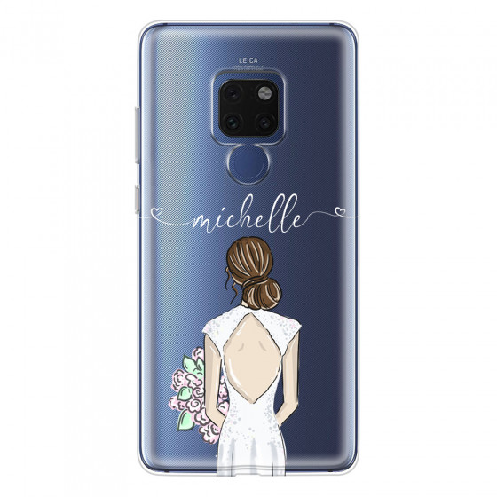 HUAWEI - Mate 20 - Soft Clear Case - Bride To Be Brunette II.