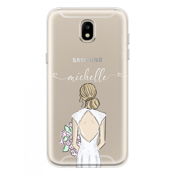 SAMSUNG - Galaxy J5 2017 - Soft Clear Case - Bride To Be Blonde II.