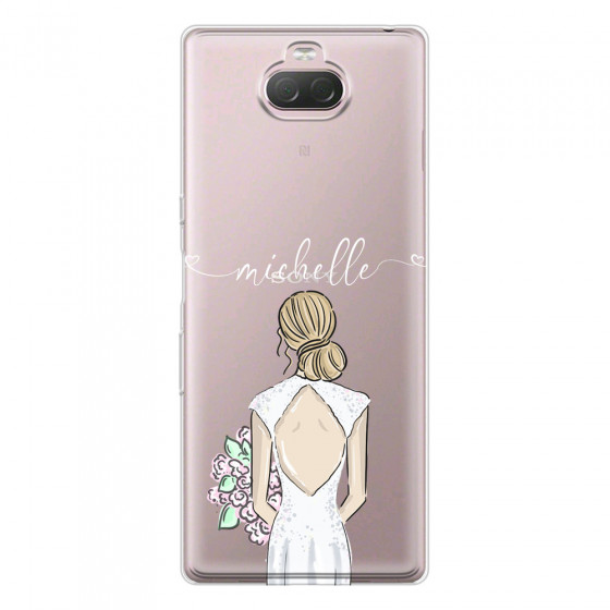 SONY - Sony 10 Plus - Soft Clear Case - Bride To Be Blonde II.