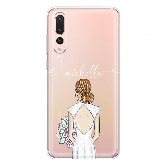 HUAWEI - P20 Pro - Soft Clear Case - Bride To Be Redhead II.