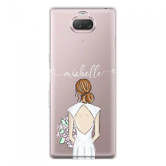 SONY - Sony 10 - Soft Clear Case - Bride To Be Redhead II.