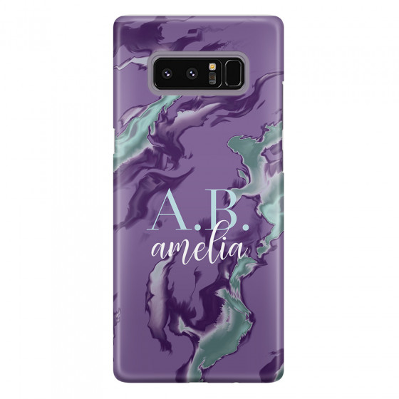 Shop by Style - Custom Photo Cases - SAMSUNG - Galaxy Note 8 - 3D Snap Case - Streamflow Violet Ocean