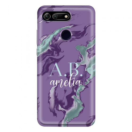 HONOR - Honor View 20 - Soft Clear Case - Streamflow Violet Ocean