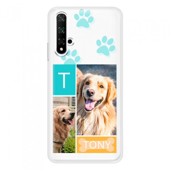 HONOR - Honor 20 - Soft Clear Case - Dog Collage