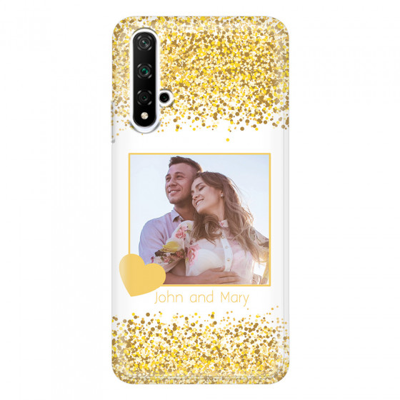 HONOR - Honor 20 - Soft Clear Case - Gold Memories