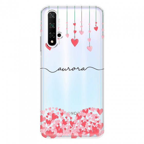 HONOR - Honor 20 - Soft Clear Case - Love Hearts Strings