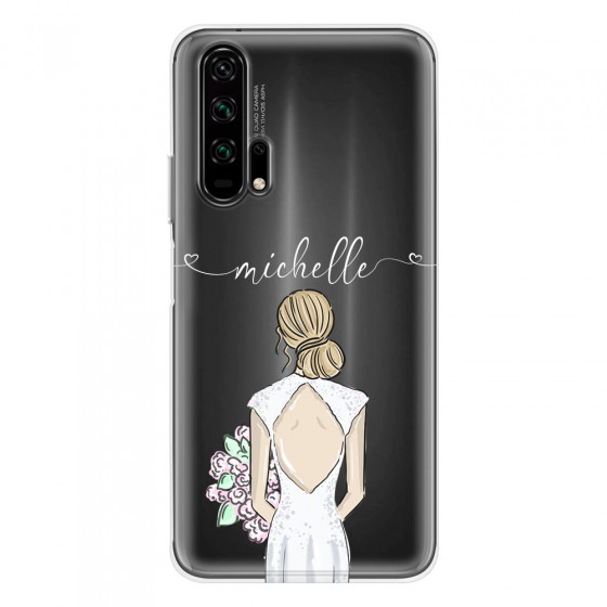 HONOR - Honor 20 Pro - Soft Clear Case - Bride To Be Blonde II.