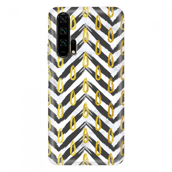 HONOR - Honor 20 Pro - Soft Clear Case - Exotic Waves