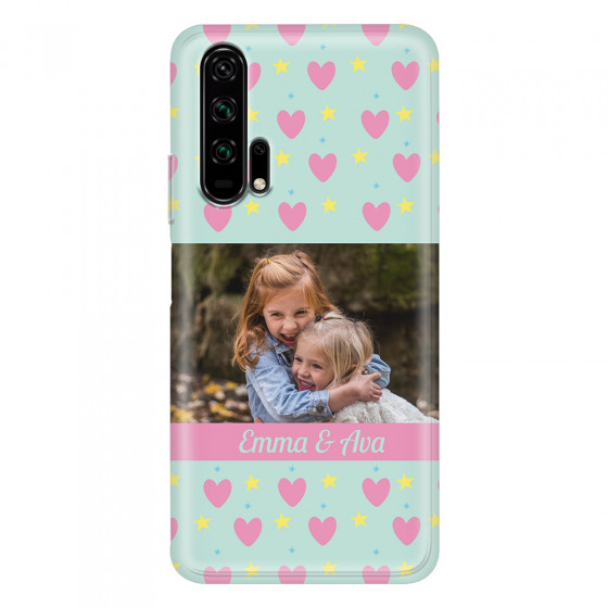 HONOR - Honor 20 Pro - Soft Clear Case - Heart Shaped Photo