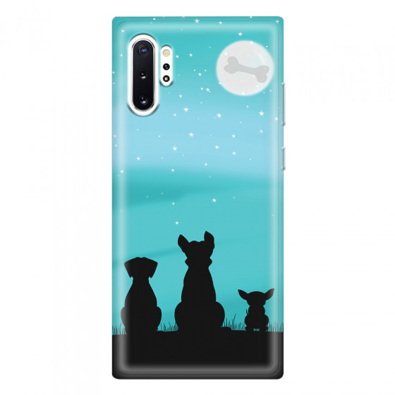 SAMSUNG - Galaxy Note 10 Plus - Soft Clear Case - Dog's Desire Blue Sky