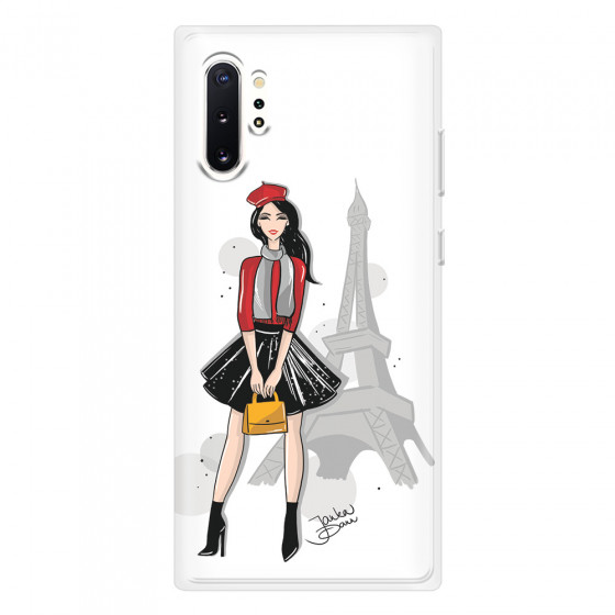 SAMSUNG - Galaxy Note 10 Plus - Soft Clear Case - Paris With Love