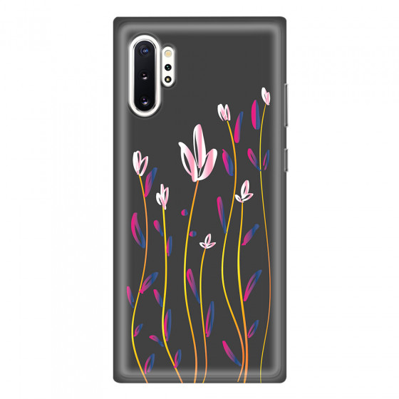 SAMSUNG - Galaxy Note 10 Plus - Soft Clear Case - Pink Tulips