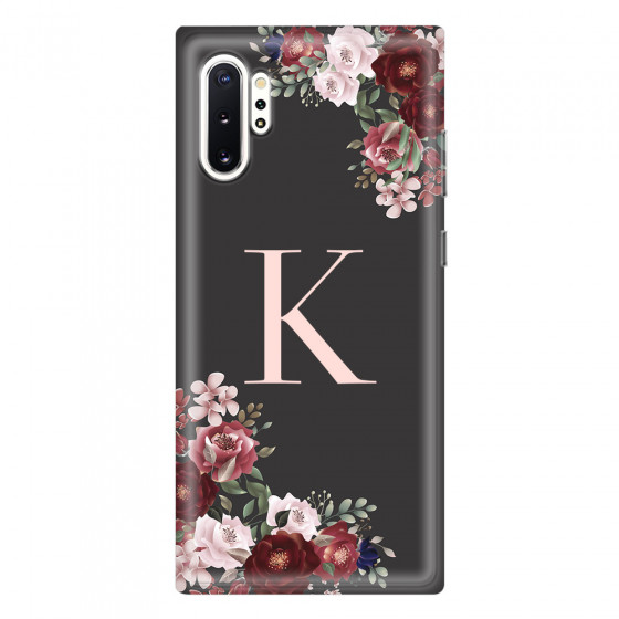 SAMSUNG - Galaxy Note 10 Plus - Soft Clear Case - Rose Garden Monogram