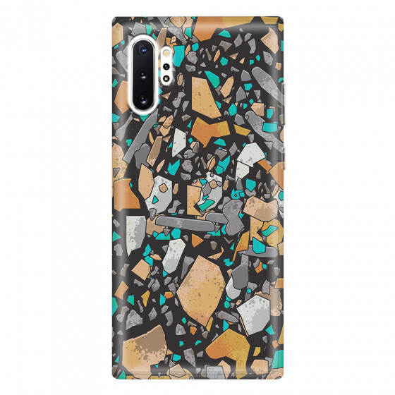 SAMSUNG - Galaxy Note 10 Plus - Soft Clear Case - Terrazzo Design VII