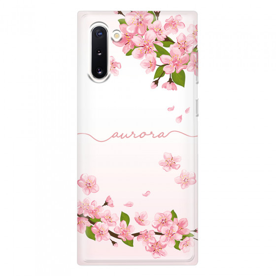 SAMSUNG - Galaxy Note 10 - Soft Clear Case - Sakura Handwritten