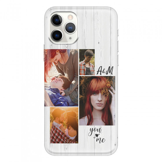 APPLE - iPhone 11 Pro - Soft Clear Case - Love Arrow Memories