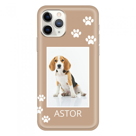 APPLE - iPhone 11 Pro - Soft Clear Case - Puppy