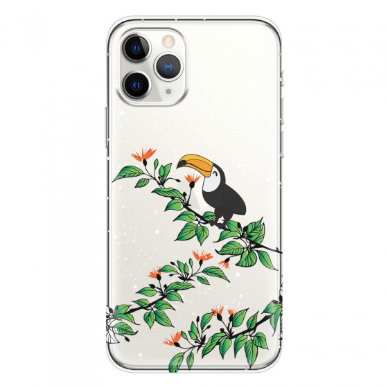 APPLE - iPhone 11 Pro Max - Soft Clear Case - Me, The Stars And Toucan
