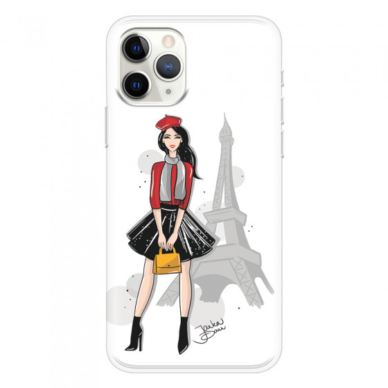 APPLE - iPhone 11 Pro Max - Soft Clear Case - Paris With Love