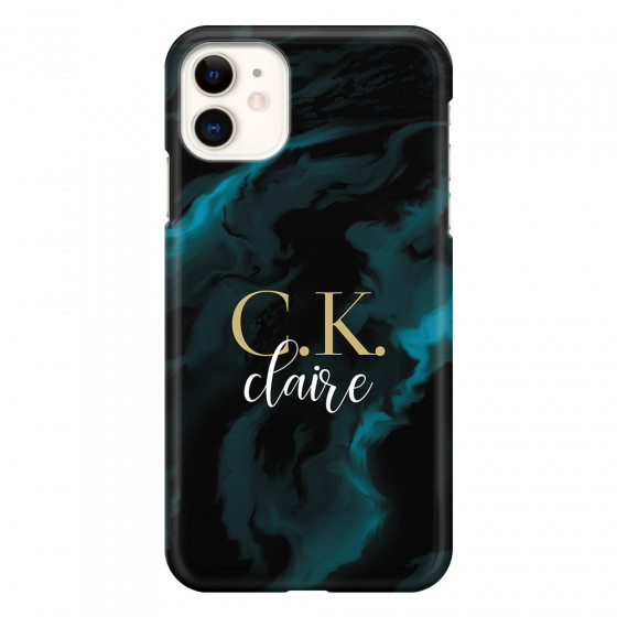 APPLE - iPhone 11 - 3D Snap Case - Streamflow Dark Elegance