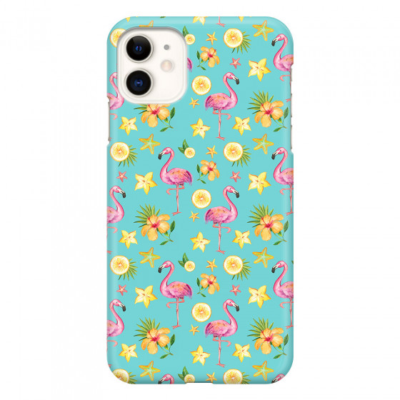 APPLE - iPhone 11 - 3D Snap Case - Tropical Flamingo I