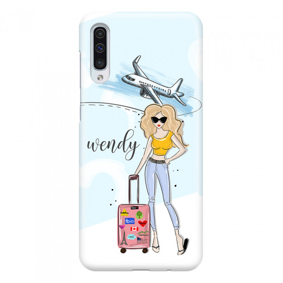SAMSUNG - Galaxy A70 - 3D Snap Case - Travelers Duo Blonde