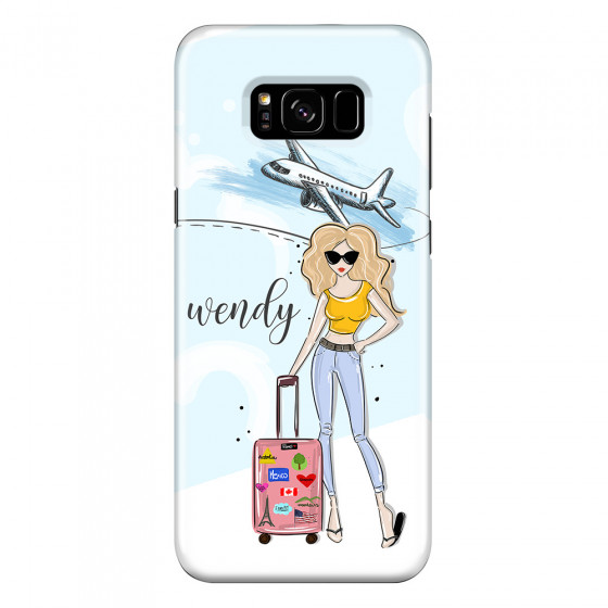 SAMSUNG - Galaxy S8 Plus - 3D Snap Case - Travelers Duo Blonde