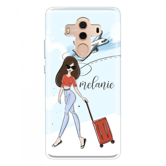 HUAWEI - Mate 10 Pro - Soft Clear Case - Travelers Duo Brunette