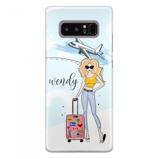 SAMSUNG - Galaxy Note 8 - 3D Snap Case - Travelers Duo Blonde